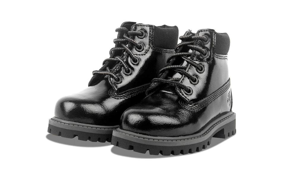 Lookbook (Preschool) Timberland Premium Boot 'Comfort Mid-Top Black' TB03784A-Blk