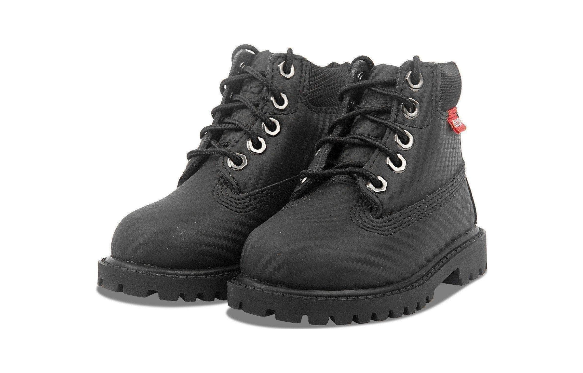 Lookbook (Preschool) Timberland Premium Mid-Top Boot 'Black' 9582R