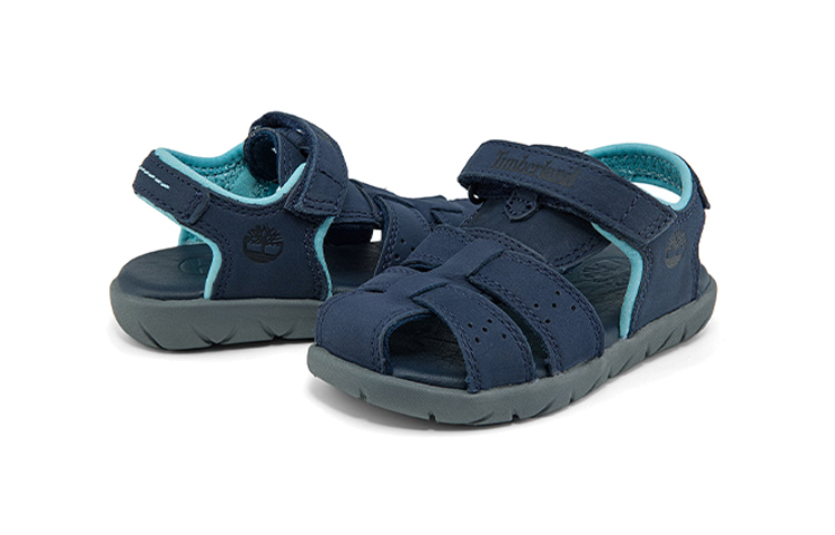 Purchase 幼童 Timberland添柏蘭 舒適輕便耐磨涼鞋 藍黑