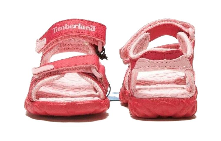 Lookbook Timberland兒童粉紅涼鞋 7785R-粉-8