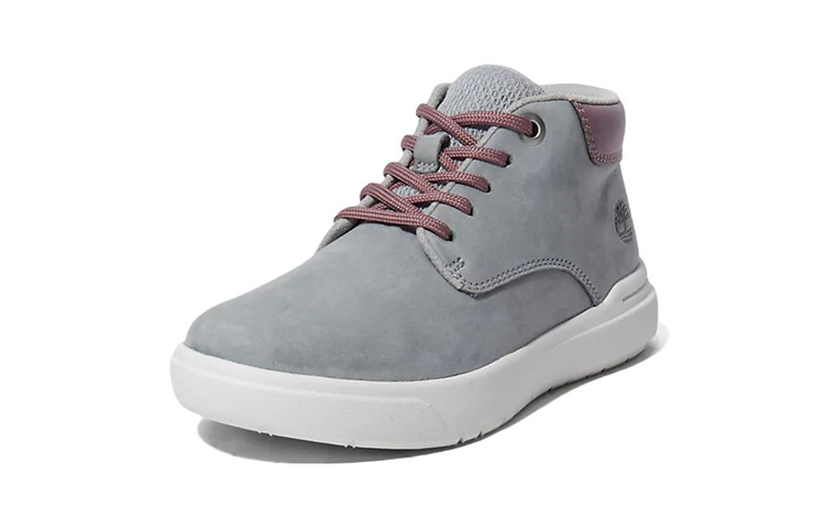Lookbook (Preschool) Timberland Seneca Bay 'Grey High-Top' A5N4P050