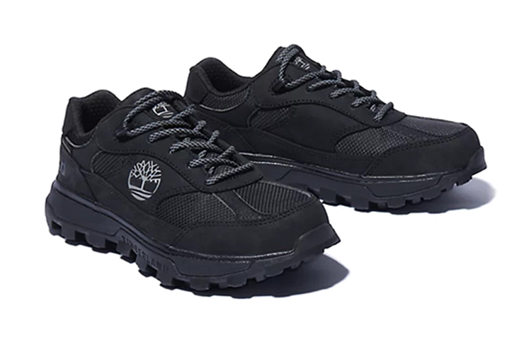 Lookbook (Preschool) Timberland Trail Trekker 'Black' A2QJ6001
