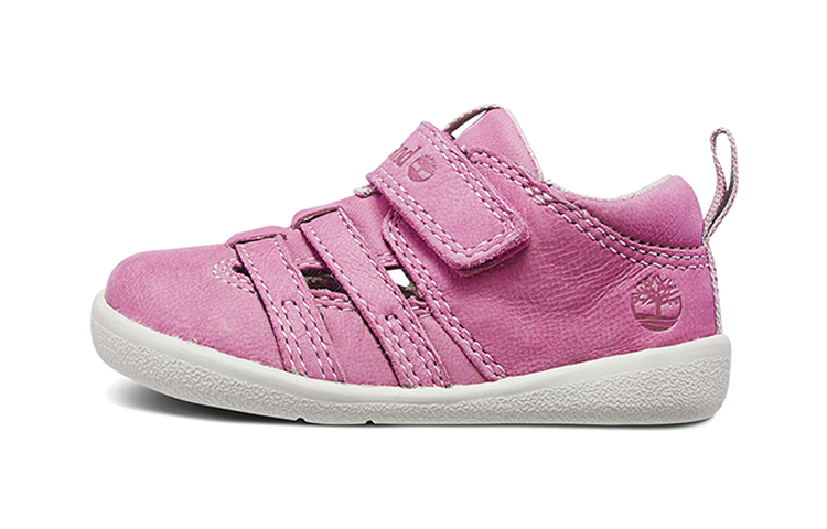 (Preschool) Timberland Velcro Running Sneakers 'Pink White' A21HN