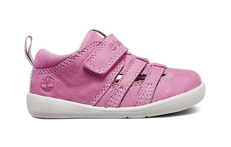 (PS) Timberland Velcro Running Sneakers 'Pink White' 圖 2