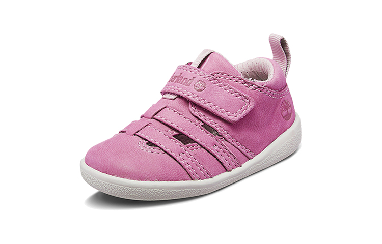 (PS) Timberland Velcro Running Sneakers 'Pink White' 圖 3