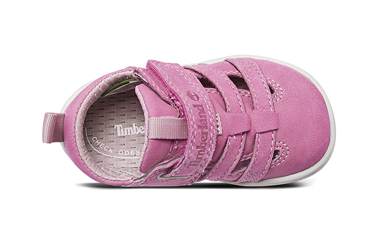 (PS) Timberland Velcro Running Sneakers 'Pink White' 圖 4