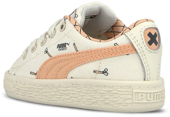 (PS) Sepatu Kasual Puma Tinny Cottons x Basket Cvs Ps Beige 'Cream' 364559-02 Shop (PS) Sepatu Kasual Puma Tinny Cottons x Basket Cvs Ps Beige 'Cream' 364559-02