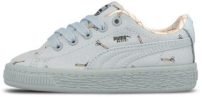 (Preschool) Puma Tinny Cottons x Basket Cvs Ps Casual Shoes 'White' 364559-01 (Preschool) Puma Tinny Cottons x Basket Cvs Ps Casual Shoes 'White' 364559-01