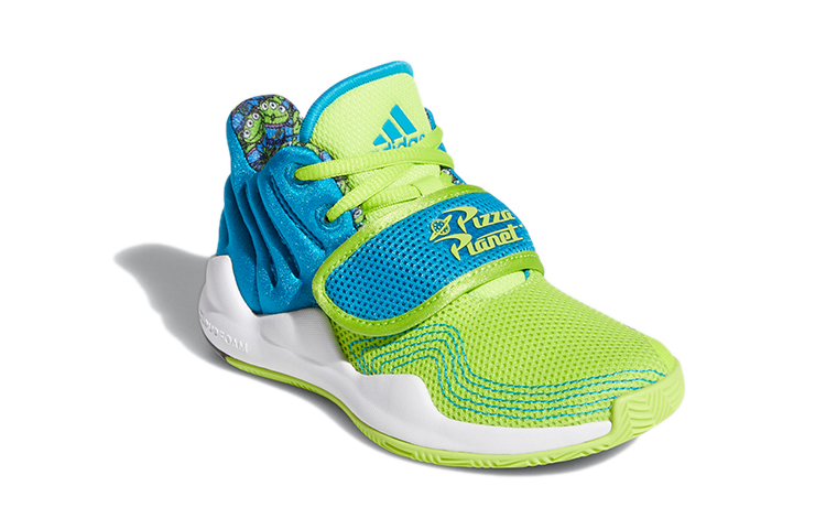 Lookbook (PS) Toy Story x adidas Deep Threat Kinder ''Alien''. FY4937