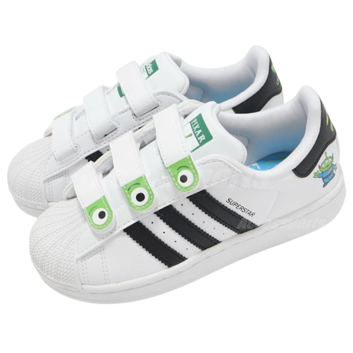 Order (PS) 玩具总动员 x adidas Superstar 2 魔术贴板鞋 "异形" JI0091