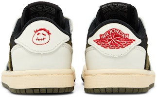 (幼兒)Travis Scott x Air Jordan 1 Low OG '橄欖綠' DZ5909-106 Details for (幼兒)Travis Scott x Air Jordan 1 Low OG '橄欖綠' DZ5909-106