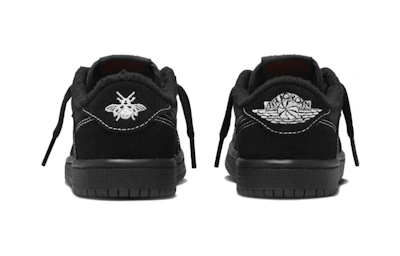 (Preschool) Travis Scott x Air Jordan 1 Low OG SP 'Black Phantom' DO5442-001