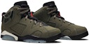 Cheap (PS) Travis Scott x Air Jordan 6 Retro 'Olive' - Zaitun CQ3565-200