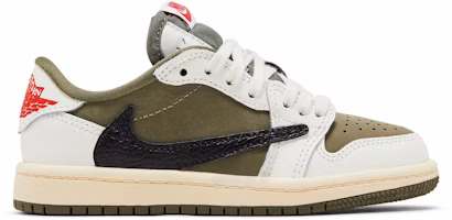 (Preschool) Travis Scott x Air Jordan Air 1 Low OG SP 'Medium Olive' DO5442-200 (Preschool) Travis Scott x Air Jordan Air 1 Low OG SP 'Medium Olive' DO5442-200