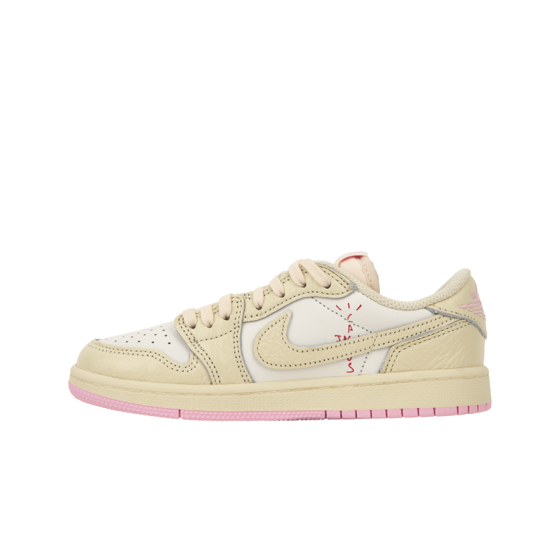 Lookbook (PS) Travis Scott x Air Jordan 1 Low OG SP ''Shy Pink'' Wanita IQ7605-100