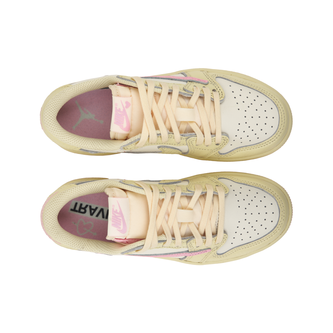 Purchase (PS) Travis Scott x Air Jordan 1 Low OG SP ''Shy Pink'' Wanita IQ7605-100