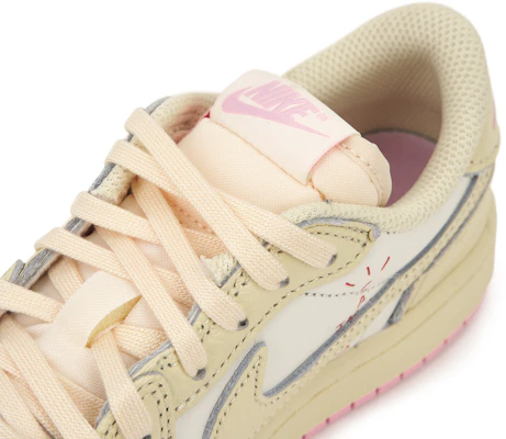 (PS) Travis Scott x Air Jordan 1 Low OG SP ''Shy Pink'' Wanita IQ7605-100 Sizing (PS) Travis Scott x Air Jordan 1 Low OG SP ''Shy Pink'' Wanita IQ7605-100