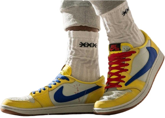 (PS) Travis Scott x Air Jordan 1 低帮复古 OG SP '金丝雀' DZ5909-700 Order (PS) Travis Scott x Air Jordan 1 低帮复古 OG SP '金丝雀' DZ5909-700
