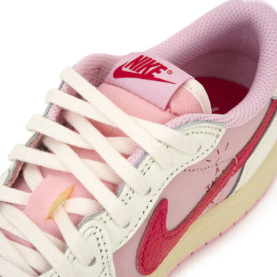 (PS) Travis Scott x Air Jordan 1 Retro Low OG ''Sail Tropical Pink'' Malay Translation: Travis Scott x Air Jordan 1 Low OG Retro ''Sail Tropical Pink''. IQ7605-101 Sizing (PS) Travis Scott x Air Jordan 1 Retro Low OG ''Sail Tropical Pink'' Malay Translation: Travis Scott x Air Jordan 1 Low OG Retro ''Sail Tropical Pink''. IQ7605-101