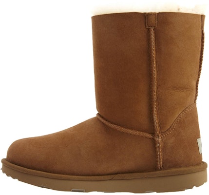 大童 UGG 絨面 舒適便利 保暖 兒童靴子 棕色 Order 大童 UGG 絨面 舒適便利 保暖 兒童靴子 棕色