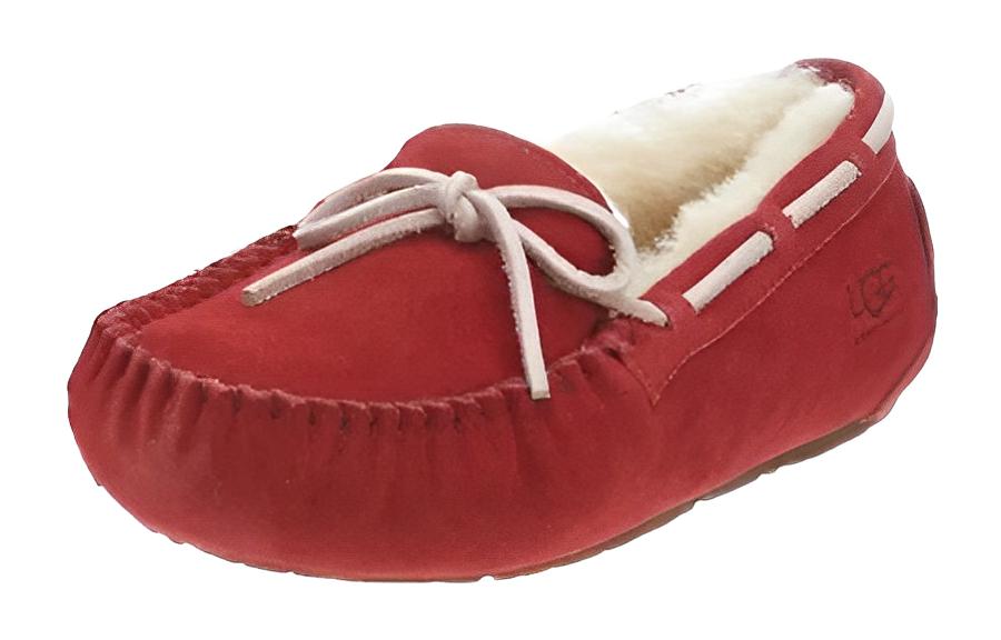 (Preschool) UGG ' Dakota Slipper 'Red' 5296K-JTRD