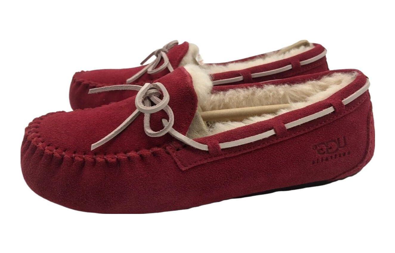 Order 大童 UGG DAKOTA 絨面 舒適柔軟 百搭耐磨 兒童休閒鞋 紅色