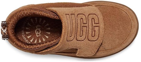 嬰兒 UGG 牛皮 圓頭扣合 低筒 兒童靴子 Lookbook 嬰兒 UGG 牛皮 圓頭扣合 低筒 兒童靴子