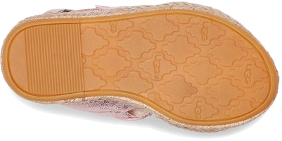 幼童 UGG Allairey Stars 舒適耐磨露趾一線式扣帶涼鞋 水晶粉 Details for 幼童 UGG Allairey Stars 舒適耐磨露趾一線式扣帶涼鞋 水晶粉