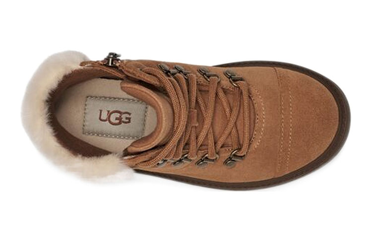Purchase 大童 UGG Azell 登山者防水 休閒舒適 短筒 雪地靴 栗色