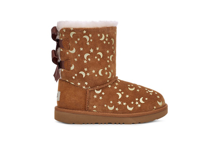 Order (PS) UGG Bailey Bow Sun & Moon Braun mit Fleece-Futter. 1119170T-CHE