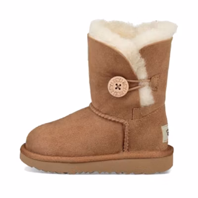 (PS) UGG Bailey Button II Snow Boots Brown