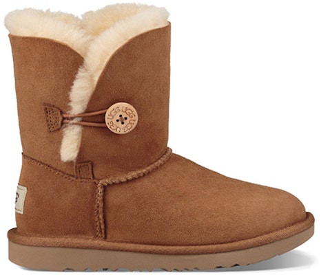 (Youth) UGG Bailey Button II 'Chestnut' 1017400K-CHE Order (Youth) UGG Bailey Button II 'Chestnut' 1017400K-CHE