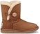 (Kanak-kanak) UGG Bailey Button II 'Chestnut' 1017400K-CHE