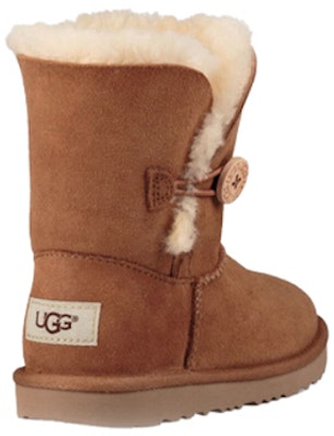 中童 UGG Bailey Button II 羊皮 加厚保暖 雪地鞋 栗子棕 Shop 中童 UGG Bailey Button II 羊皮 加厚保暖 雪地鞋 栗子棕