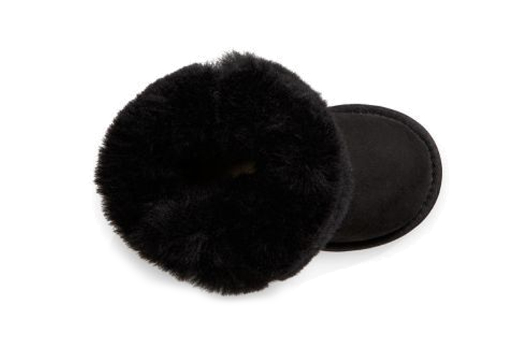 Shop (PS) UGG Bailey Button II Schwarz Mit Fleece-Futter 1017400T-BLK