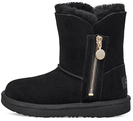 (Preschool) UGG Bailey Zip Short Boot 'Black' 1123613K-BLK Buy (Preschool) UGG Bailey Zip Short Boot 'Black' 1123613K-BLK