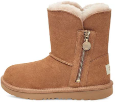 (Preschool) UGG Bailey Zip Short Chestnut 1123613T-CHE (Preschool) UGG Bailey Zip Short Chestnut 1123613T-CHE