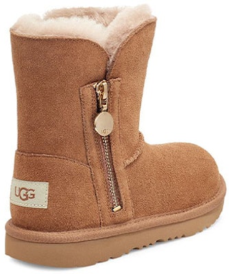 (Preschool) UGG Bailey Zip Short Chestnut 1123613T-CHE Shop (Preschool) UGG Bailey Zip Short Chestnut 1123613T-CHE