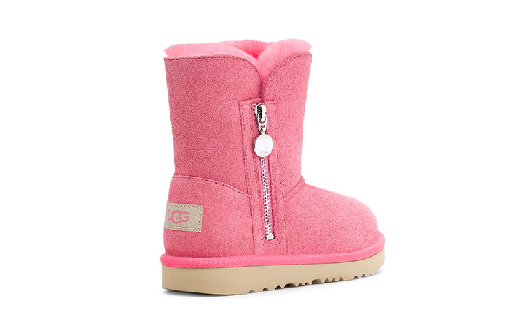 Shop (Preschool) UGG Bailey Zip Short Pink 1123613T-PKRS