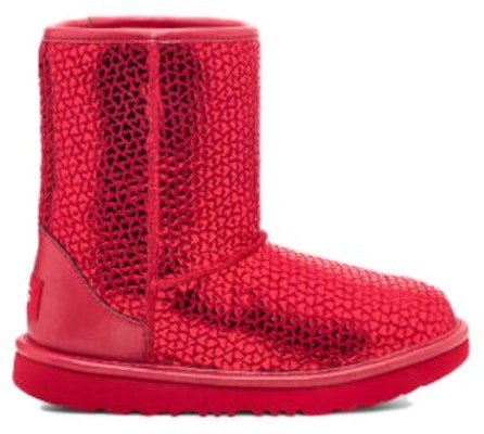 (PS) UGG Bootie 'Trim Tenun Merah' 1151613K-RED Order (PS) UGG Bootie 'Trim Tenun Merah' 1151613K-RED