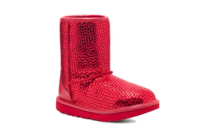 Lookbook (PS) UGG Bootie ''Trim Tissé Rouge'' 1151613K-RED