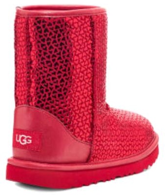 (PS) UGG Bootie 'Trim Tenun Merah' 1151613K-RED Shop (PS) UGG Bootie 'Trim Tenun Merah' 1151613K-RED