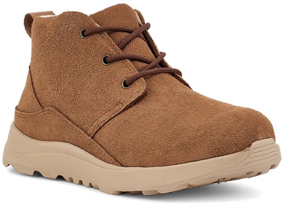 大童 UGG 舒適保暖 中幫 跑步鞋 栗色 Lookbook 大童 UGG 舒適保暖 中幫 跑步鞋 栗色