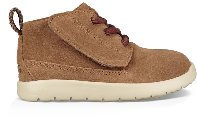 中童 UGG Canoe Suede 克諾翻毛皮款運動鞋 栗子棕色 Order 中童 UGG Canoe Suede 克諾翻毛皮款運動鞋 栗子棕色