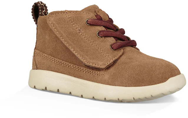 中童 UGG Canoe Suede 克諾翻毛皮款運動鞋 栗子棕色 Lookbook 中童 UGG Canoe Suede 克諾翻毛皮款運動鞋 栗子棕色