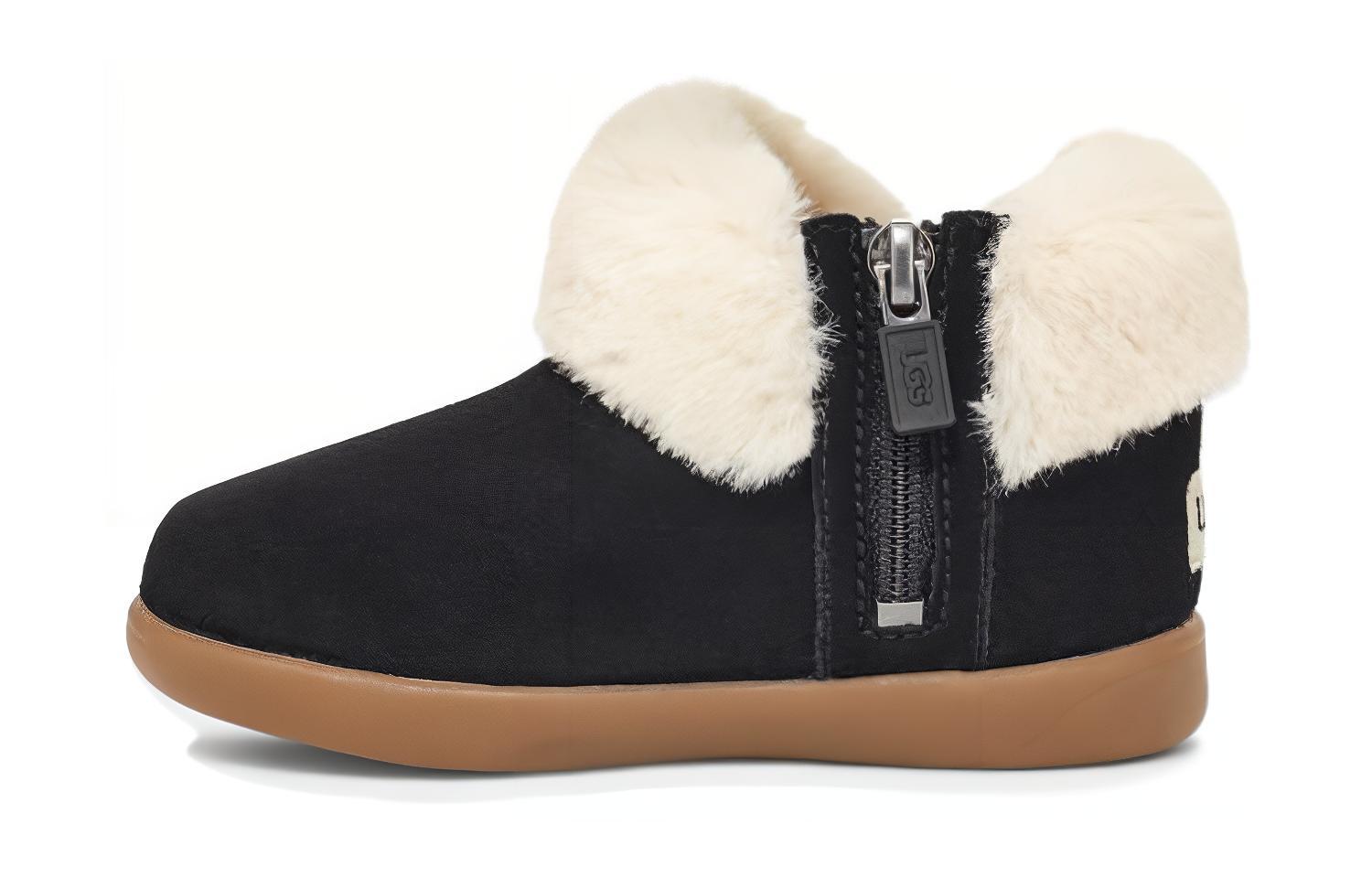 (Preschool) UGG Classic Boot 'Black Comfort' 1143659T-BLK