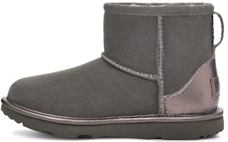 (Toddler) UGG Classic Mini Shine 'Dark Grey' 1130778T-CHRC (Toddler) UGG Classic Mini Shine 'Dark Grey' 1130778T-CHRC