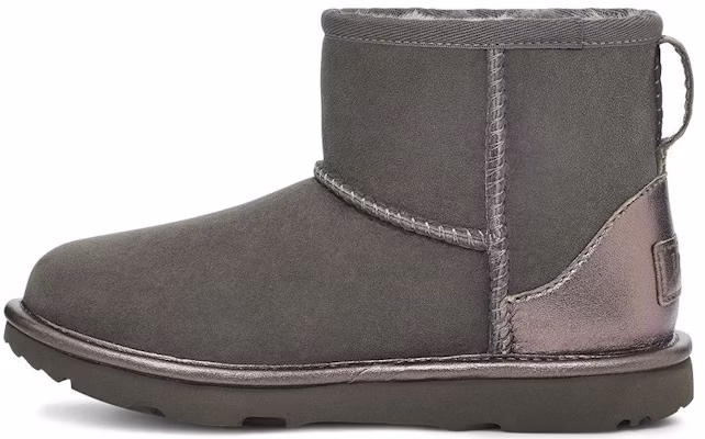 (Toddler) UGG Classic Mini Shine 'Dark Grey' 1130778T-CHRC Buy (Toddler) UGG Classic Mini Shine 'Dark Grey' 1130778T-CHRC