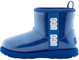 (Preschool) UGG Classic Clear Mini II Blue 1112386K-CBL (Preschool) UGG Classic Clear Mini II Blue 1112386K-CBL