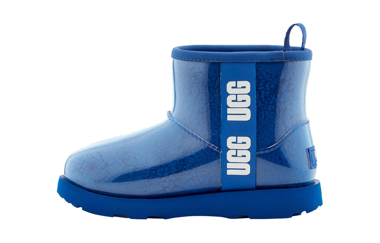 (Preschool) UGG Classic Clear Mini II Blue 1112386K-CBL